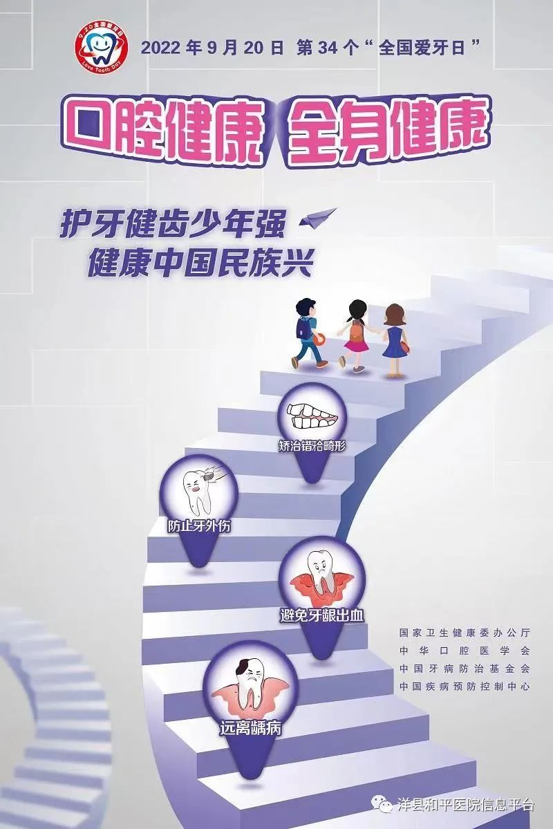 洋县和平医院开展“9.20全国爱牙日”活动!